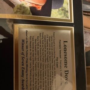 Collector’s Matted Picture of Lonesome Dove